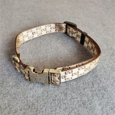 gucci pucci dog collar|gucci dog collars and leashes.